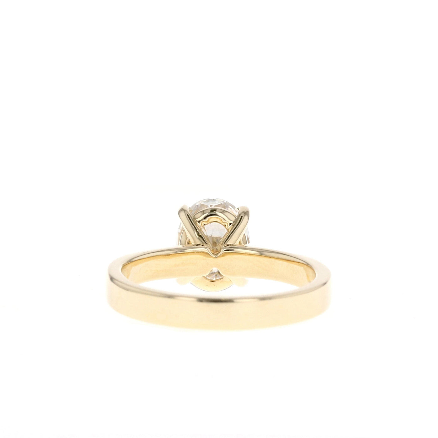 0.84 CT-2.72 CT Oval Cut Solitaire Engagement Ring